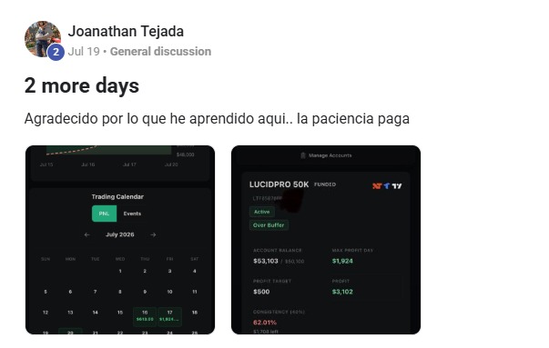 Mensaje de Joanathan Tejada